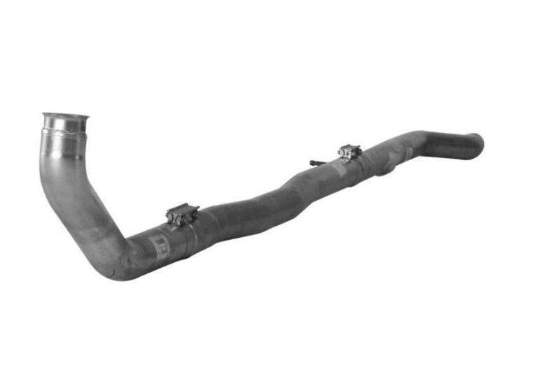 Jeep Grand Cherokee EcoDiesel Cat and DPF Delete Pipe Great White