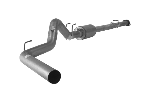 17-19 Cab & Chassis Flo Pro 4" Downpipe Back Delete Exhaust