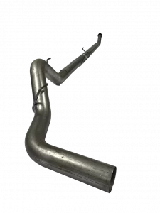 2018-2019 Ford F150 3.0L Powerstroke Flo Pro 4" Turbo Back Delete Exhaust (No Muffler)