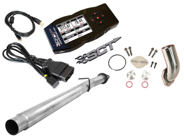 2008-2010 SCT 6.4L Powerstroke Delete Bundle
