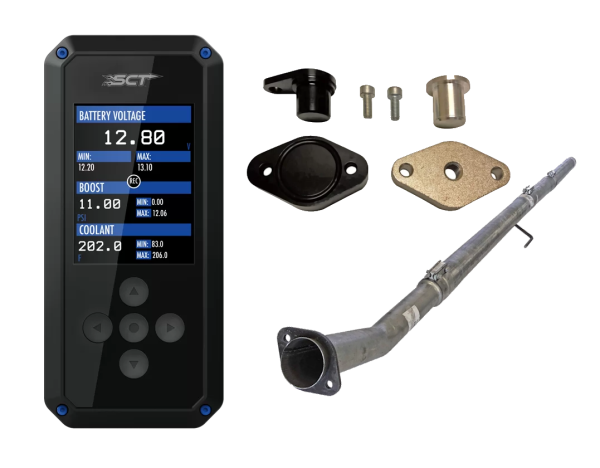 SCT 3.0L Powerstroke Delete Bundle