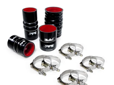 2011-2016 GM 6.6L Duramax Intercooler Piping Silicone Hose Kit