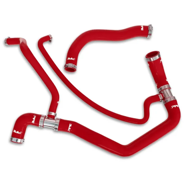 2001-2005 GM 6.6L Duramax Performance Silicone Coolant Hose Kit (Upper and Lower) - Image 2
