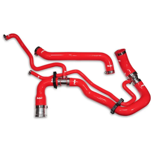 2011-2016 GM 6.6L Duramax Performance Silicone Upper and Lower Coolant Hose Kit - Image 3