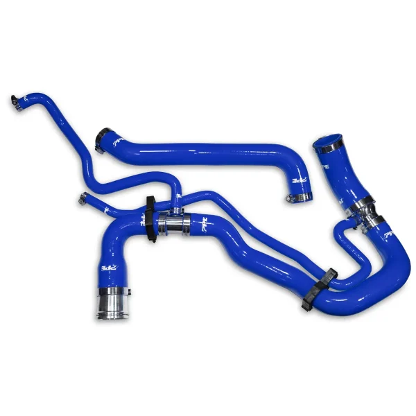 2011-2016 GM 6.6L Duramax Performance Silicone Upper and Lower Coolant Hose Kit - Image 4