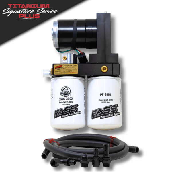 FASS Titanium Signature Series PLUS 290GPH Fuel System for RAM 2005-2018 & 2021-2024 Cummins 5.9L & 6.7L