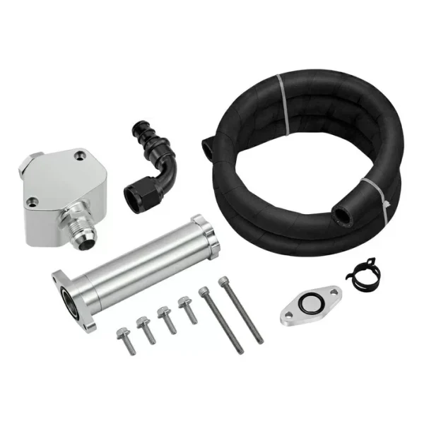 Upgrade your 2017–2025 Duramax L5P with our CCV Upgrade Kit. Prevent oil buildup in your intake, protect your turbo, and improve reliability with this easy-install solution.