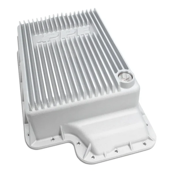 Heavy-Duty Cast Aluminum Transmission Pan for 2003-2010 6.0/6.4L Powerstroke