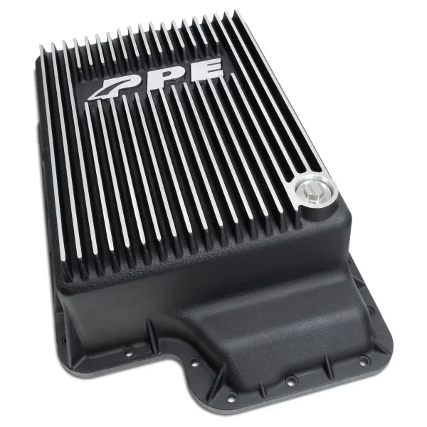 Heavy-Duty Cast Aluminum Transmission Pan for 2003-2010 6.0/6.4L Powerstroke - Image 2