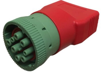 EFILive Green J1939 Male to OBDII Female Adapter