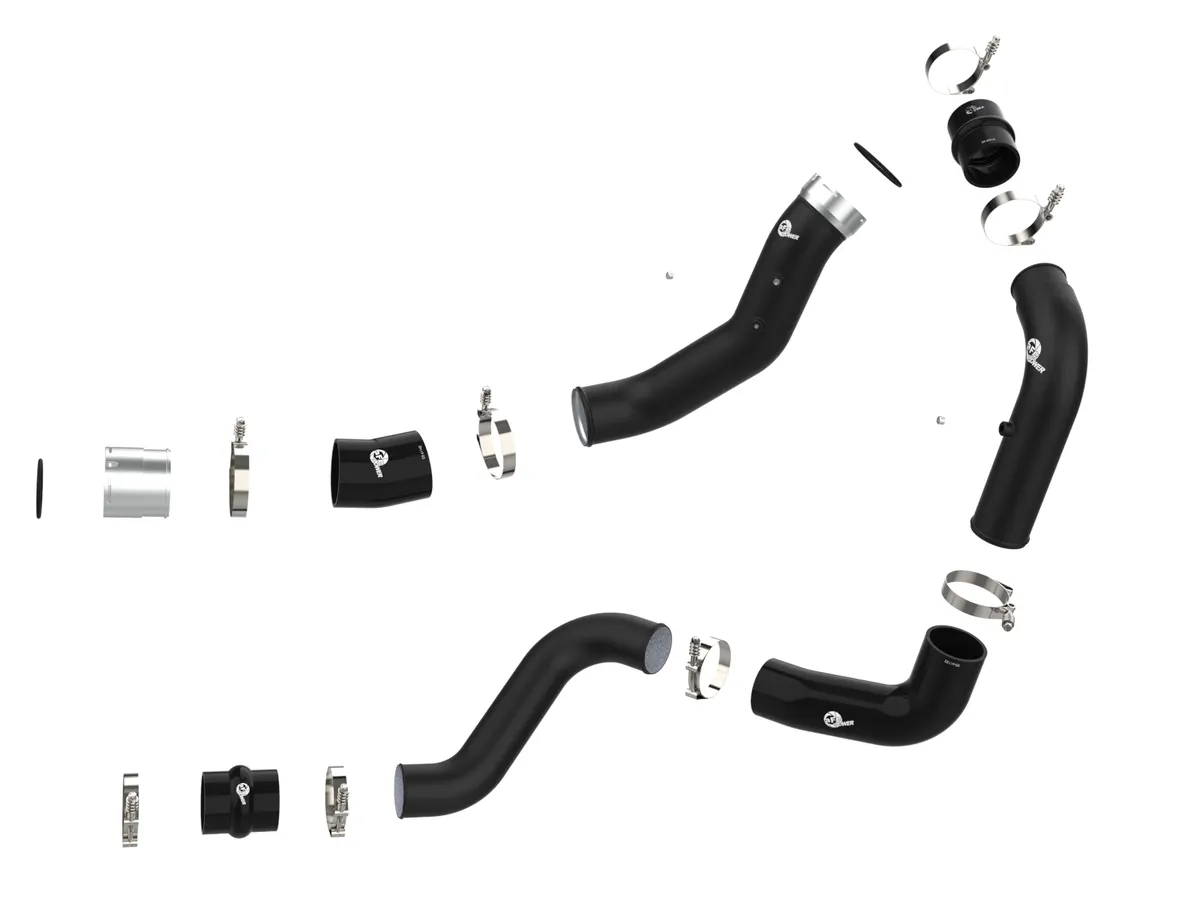 2024-2025 6.6L Duramax Hot and Cold Charge Pipe Kit