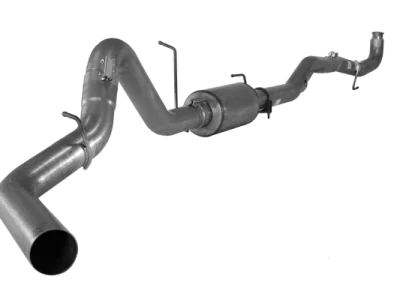 431016-864 Mel's Manufacturing 4" Downpipe Back Delete Exhaust Duramax 11-15