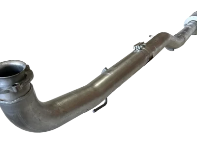 431030-872M Mel's Manufacturing Cat & DPF Delete Pipe with Muffler Duramax 15.5-16